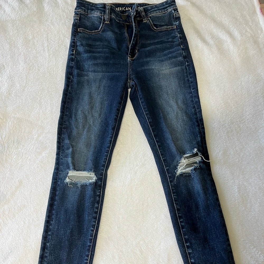 American Eagle next level stretch US 4 short skinny Jean